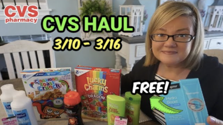 Cvs Haul For This Week Savvy Coupon Shopper